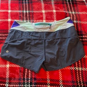 Lululemon speed up shorts size 6